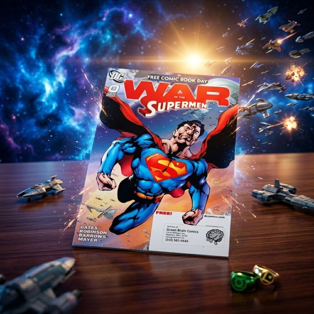 Superman: War of the Supermen #0 (DC 2010) FCBD NM/VF Comic